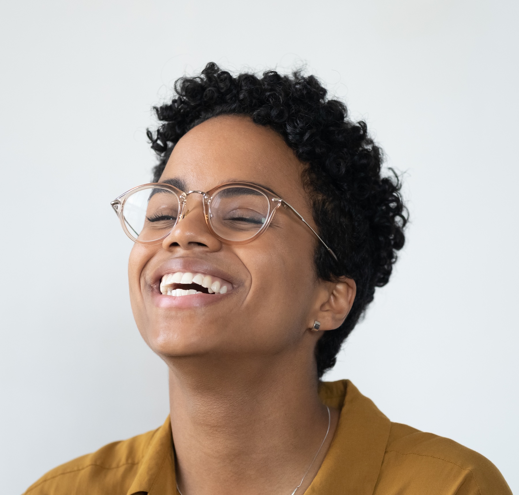 Woman Smiling