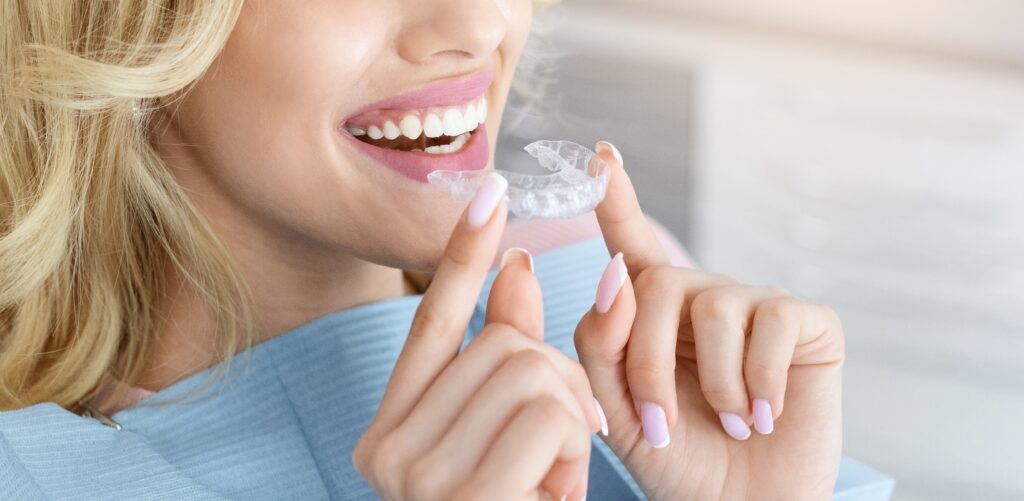 Invisalign model at Adirondack Orthodontics